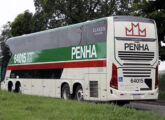 O mesmo ônibus em vista ¾ traseira (foto: Antonio J. Monteiro / onibusbrasil).