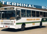 OF do Expresso Princesa dos Campos, de Ponta Grossa (PR), fotografado diante da estação rodoviária de Registro (SP) (fonte: portal classicalbuses).