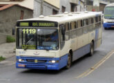 Urbanus em chassi Volvo B58 da Transvia Transporte Coletivo, de Contagem (MG), atuando no transporte metropolitano de Belo Horizonte (foto: Vitor Dias / onibusbrasil).