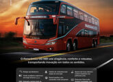 Publicidade Busscar de agosto de 2024 para seu novo ônibus rodoviário.