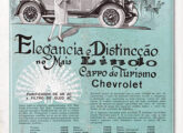 Aqui são destacados dois dentre vários "notáveis melhoramentos" do modelo 1927: purificador de ar e filtro de óleo, "protegendo o motor contra a entrada de impurezas contidas no ar ou no óleo".