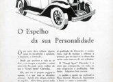 Chevrolet Sport Coupé 1929, para quem "prefere a vida ao ar livre - os campos e as praias".