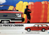 Caravan Comodoro em propaganda de 1985.