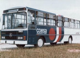 Em 1978 o modelo urbano foi reestilizado, recebendo o nome Tocantins; o ônibus da imagem, sobre chassi Mercedes-Benz OF, pertencia à empresa Coesa, de São Gonçalo (RJ) (fonte: portal classicalbuses).