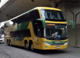 Um Invictus DD em chassi Scania K 440 IB 8x2 na frota da Empresa Gontijo de Transportes, de Belo Horizonte (MG).