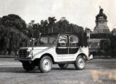 DKW Candango fotografado em março de 1961 diante do Monumento à Independência, na capital paulista (fonte: Ivonaldo Holanda de Almeida).