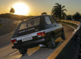 O primeiro Fiat a etanol na pista de testes de Betim (foto: Leo Lara).