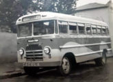 Do início dos anos 50 era este pequeno ônibus Genari sobre chassi leve, servindo a cidade paulista de Cosmorama (fonte: Celso Brandimati).