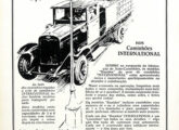 Dentre os melhoramentos anunciados nesta propaganda de dezembro de 1928 estavam filtros de ar e gasolina e freios nas quatro rodas.