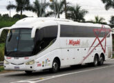 PB em chassi Scania K 380 IB pertencente à empresa Miyuki Transportes e Turismo, de Taboão da Serra (SP) (foto: Adailton Cruz / onibusbrasil).