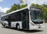 Com a mesma carroceria, porém em chassi Volvo B7R, este foi um dos 11 ônibus exportados em janeiro de 2018 para o transporte de funcionários da Shell, no Catar.