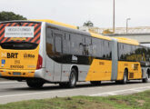 O mesmo articulado de 22 metros em vista posterior (foto: Marcos Vinícius Perez Corrêa / onibusetransporte).