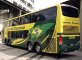 Outro carro do Expresso Brasileiro, da mesma série, em vista posterior (foto: Sydnei Júnior/ railbuss).