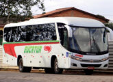 Viaggio 900 em chassi Mercedes-Benz OF-1722 da Eucatur, de Cascavel (PR), fotografado em Porto Velho (RO) quando atendia à extensíssima linha Porto Alegre (RS) - Humaitá (AM) (foto: Fabrício do Nascimento Zulato / onibusbrasil).