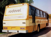 Outro carro da Rodovel, do mesmo modelo, em vista traseira (foto: João Marcos Nascimento; fonte: Ivonaldo Holanda de Almeida / egonbus).