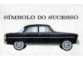 Capa do catálogo preparado para o lançamento do Aero-Willys 1952.