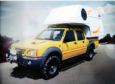 Picape Mitsubishi L200 equipada com camper Duaron Hard Top.