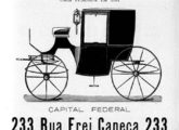 Última propaganda do século XIX, veiculada em 1899 e 1900.