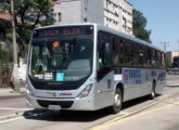 Torino com mecânica Iveco 170S28, em 2017 em teste operacional pela empresa SOUL, de Alvorada (RS); note a marca IVECO em relevo junto ao farol direito (foto: Lucas Agra / onibusbrasil). 