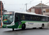 Novo Torino sobre chassi Mercedes-Benz OH da empresa Transpar, de Taquara (RS) (foto: Maurício Peres Rodrigues / onibusbrasil).