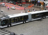 Em outubro de 2013, apresentação oficial do primeiro Viale BRT de 23 m sobre chassi articulado Mercedes-Benz O500 UDA preparado para operação em Porto Alegre (RS).