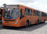 Torino Express com portas à direita em chassi Volvo servindo ao transporte integrado de Curitiba (PR) (foto: Jefferson Simões / onibusbrasil).