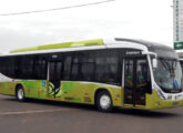 Híbrido Volvo B215LH (elétrico-biodiesel) sendo testado, em 2013, pela operadora municipal Carris, de Porto Alegre (RS) (foto: Michel dos Santos / onibusbrasil).