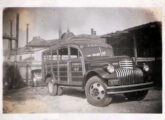 Caminhão Chevrolet 1941-46 com chassi curto e carroceria de madeira da Guarani (fonte: Jason Vogel).